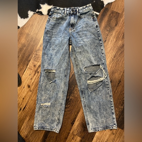 PrettyLittleThing Denim - Pretty Little Thing High Rise Jeans Size 6